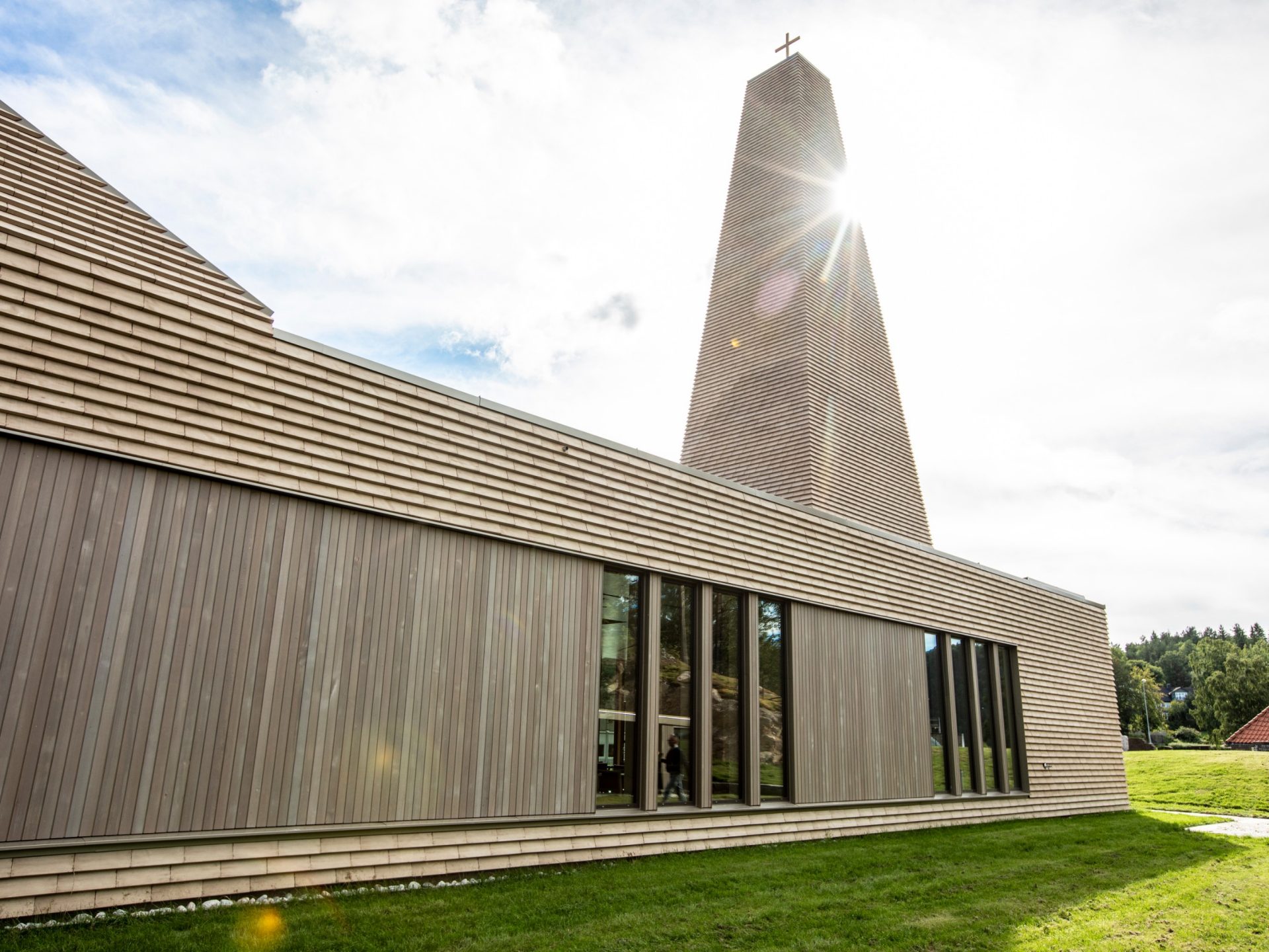 Bekledningstegl: URBAN Frederiksberg | Vennesla Kirke, Norge