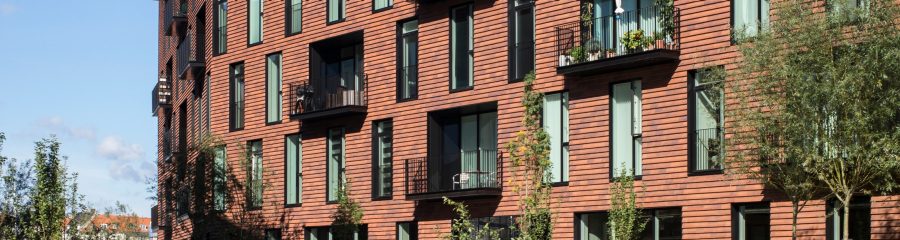 Apartment Building at Christianshavn, Copenhagen, Cladding tile, Urban - Christianshavn