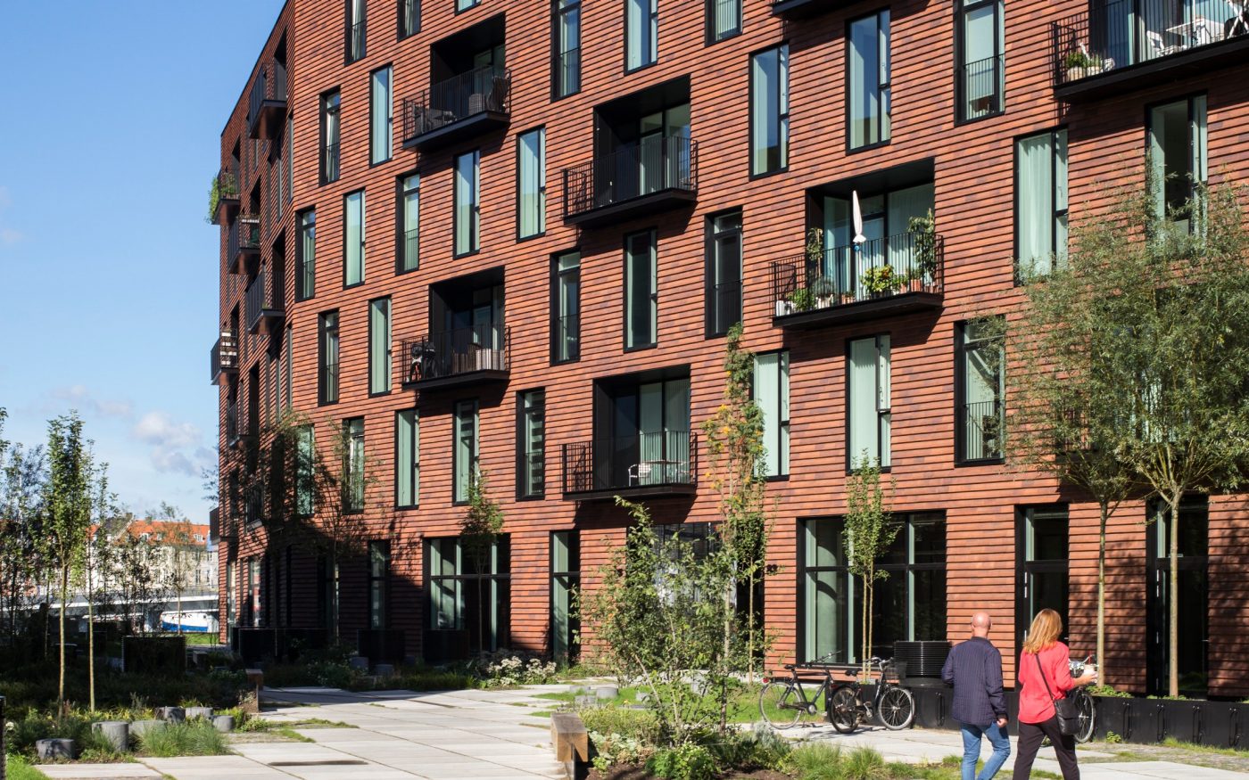 Apartment Building at Christianshavn, Copenhagen, Cladding tile, Urban - Christianshavn