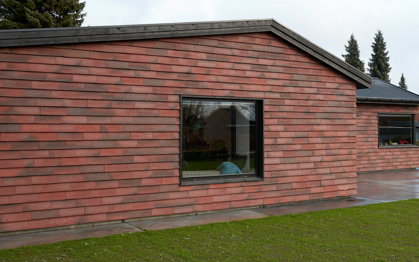 Single Family house, Birkeroed, Cladding Tile, Urban - Holmen