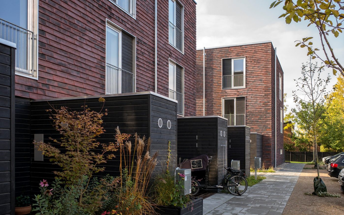 Apartment building in Copenhagen, Urban Cladding Tiles - Holmen