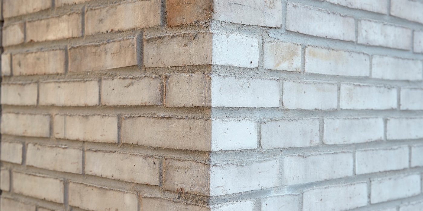 Apartment Building in Koege, Facing Brick Hvid Marmor