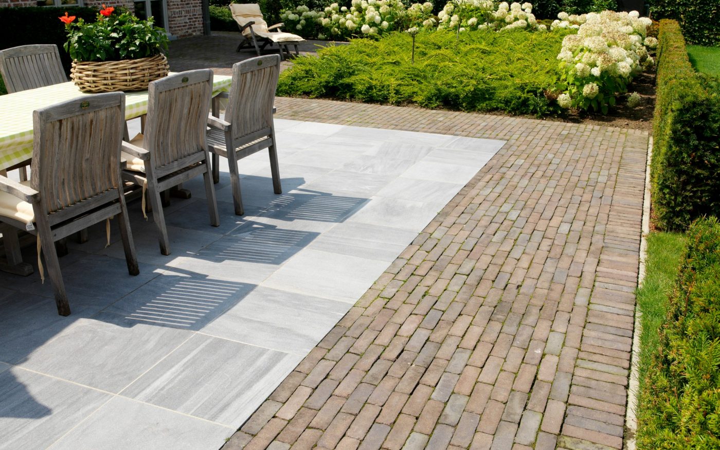 Reference photo private landscaping in Hamont