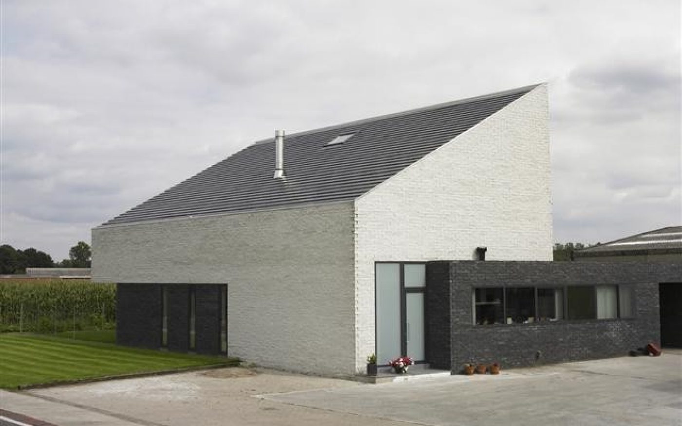 Narvik Datura gris noir mat émaillé