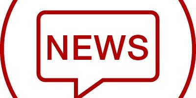 Icon with speech bubble showing news, newsletter