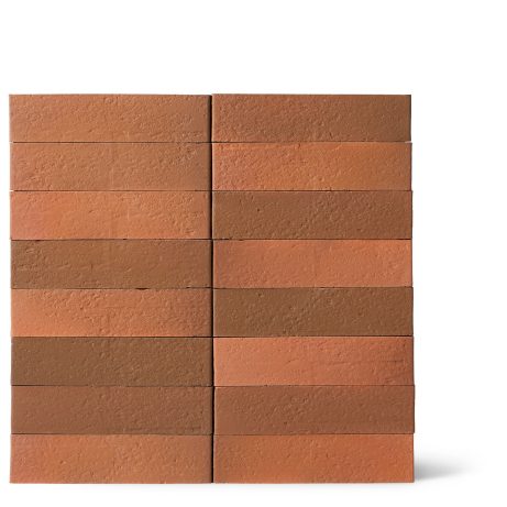 Facade Brick, Terca Ru roed med fargespill