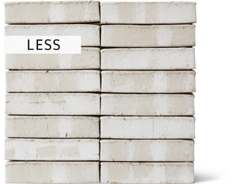 Teglstein - EW0109 Hvid Marmor - LESS