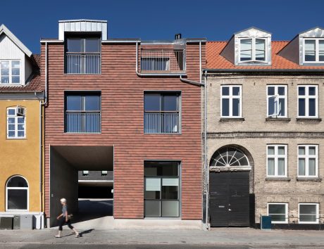 Rebslagergården i Næstved URBAN beklædningstegl