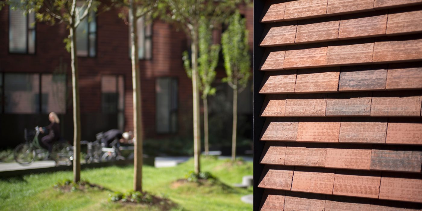 Apartment Building at Christianshavn, Copenhagen, Cladding tile, Urban - Christianshavn