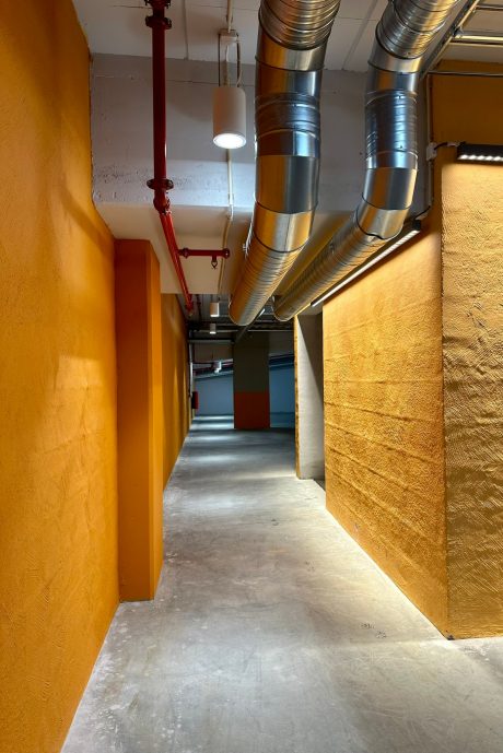 Brick: Blauwrood genuanceerd - Marziale - Facade cladding: Arena Sandstone - Arena Calypso | Drammen Helsepark, Norway