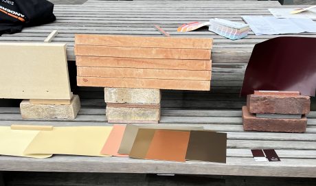 Brick: Blauwrood genuanceerd - Marziale - Facade cladding: Arena Sandstone - Arena Calypso | Drammen Helsepark, Norway