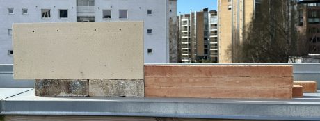 Brick: Blauwrood genuanceerd - Marziale - Facade cladding: Arena Sandstone - Arena Calypso | Drammen Helsepark, Norway