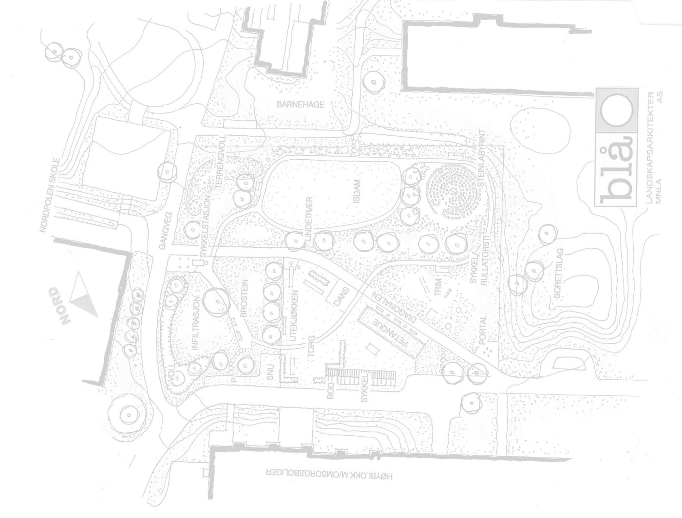 Pavers: Gala Wasserstrich - Incana Wasserstrich - Brons Wasserstrich | Ella Hvals Plass, Norway