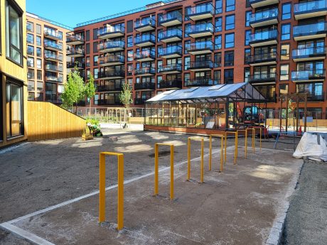 Teglstein: EW0465 Rød nuancered | Løren Botaniske, Oslo