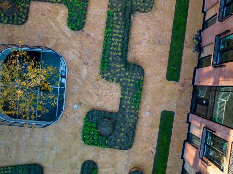 Belegningstegl - Odense med kul - Kongens Karré,  Danmark