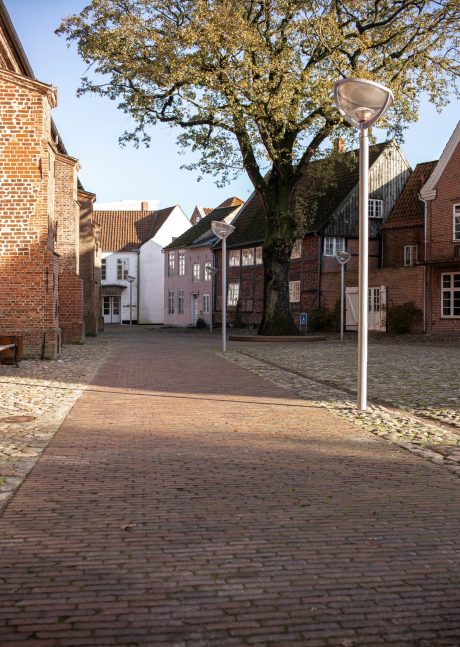 Belægningstegl: Auxo getrommelt | Kristkirken, Tønder