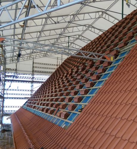 Installation Koramic rooftiles