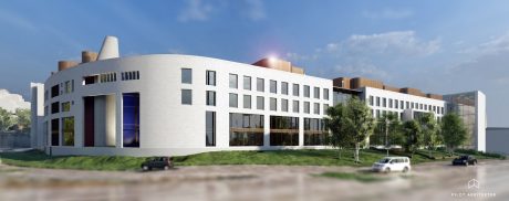 Teglstein - Superwhite Retro - Kommunegården, Sandvika