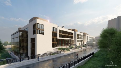 Teglstein - Superwhite Retro - Kommunegården, Sandvika