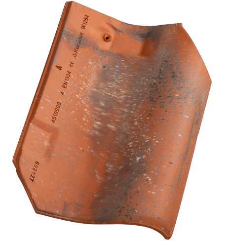 Productshot of the Oude Holle 451 Vieilli Rood Roof Tile