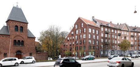 Teglstein renovering Falkoner Alle EW0466 Kobber