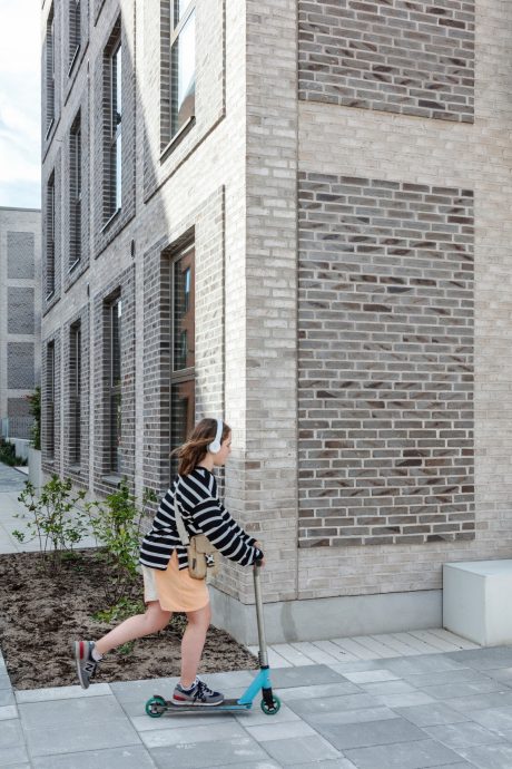 Teglstein: EW0450 Jern - EW0449 Kul - EW0447 Flint | Bellakvarteret, Danmark