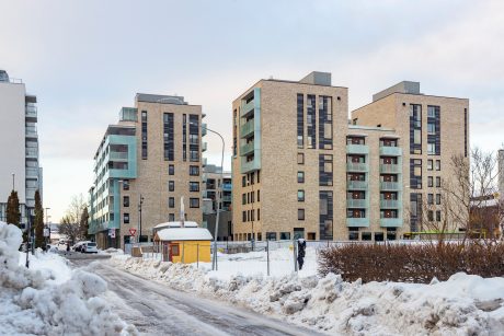 Teglstein - Bronsgroen - Promenade Lillestrøm, Norge