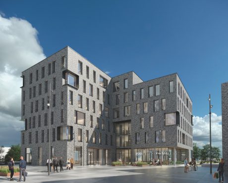 Teglstein: Pagus Grijs zwart Iluzo | Bodø Innovation Gate