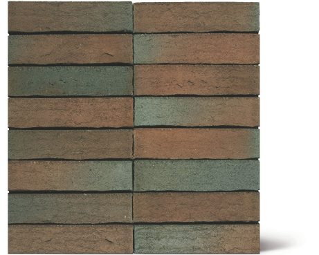 Facade Brick, Brun Schatterad Rustik