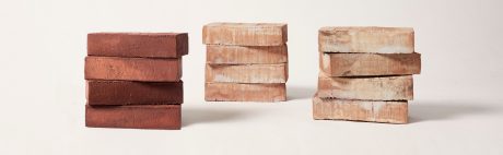 Teglstein:  EW2286 Karmin - EW2284 Terracotta - EW2294 Terracotta-Coal