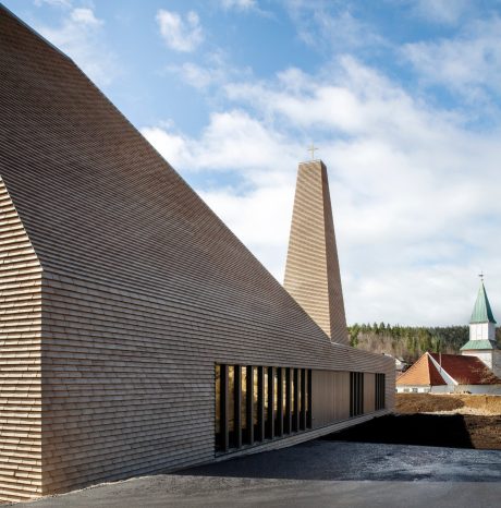 Bekledningstegl: URBAN Frederiksberg | Vennesla Kirke, Norge