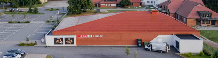 Bekledningstegl: Actua Multiblend | Spar Officerporten, Frederikstad