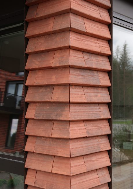 Bekledningstegl: URBAN U Christianshavn | Pallplassen, Lørenskog Stasjonsby