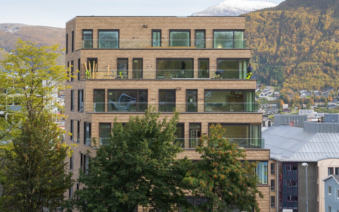 Bekledningstegl - URBAN Frederiksberg - Kongsparken, Tromsø