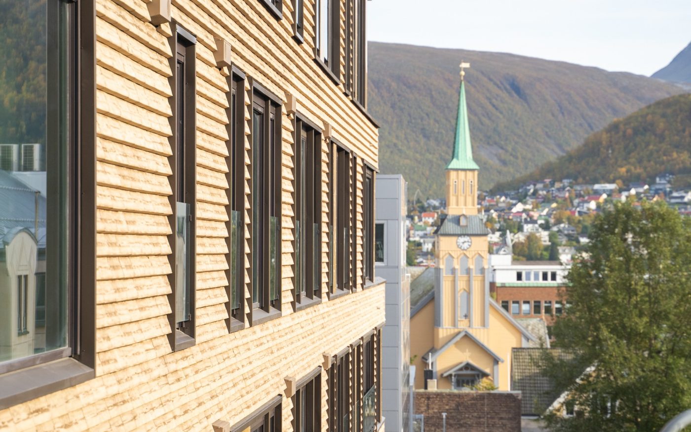 Bekledningstegl - URBAN Frederiksberg - Kongsparken, Tromsø