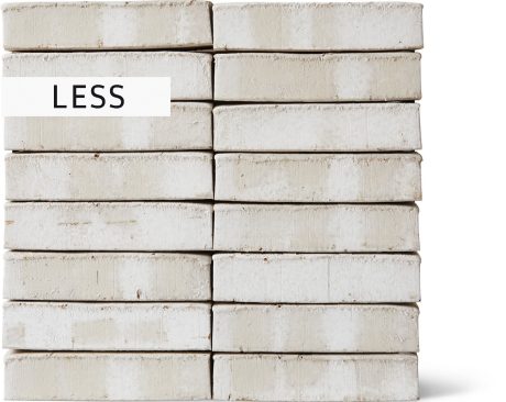 Teglstein - EW0109 Hvid Marmor - LESS