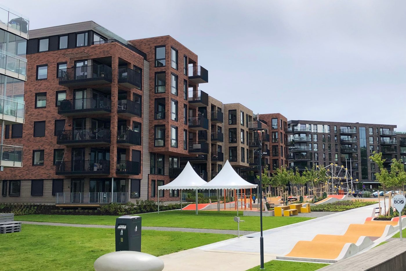 Bekledningstegl: URBAN U Christianshavn - URBAN U Frederiksberg - URBAN U Nordhavn | Sjøparken, Kaldnes