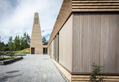Bekledningstegl: URBAN Frederiksberg | Vennesla Kirke, Norge
