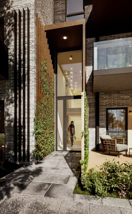 Teglstein: Hvid Marmor - EW0454 Sort Onyx | Storøykilen, Norge