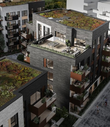 Teglstein: Hvid Marmor - EW0454 Sort Onyx | Storøykilen, Norge