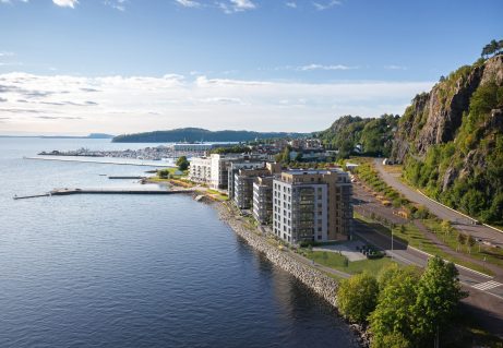 Brick: EW0109 Hvid Marmor | Strandholmen, Norway