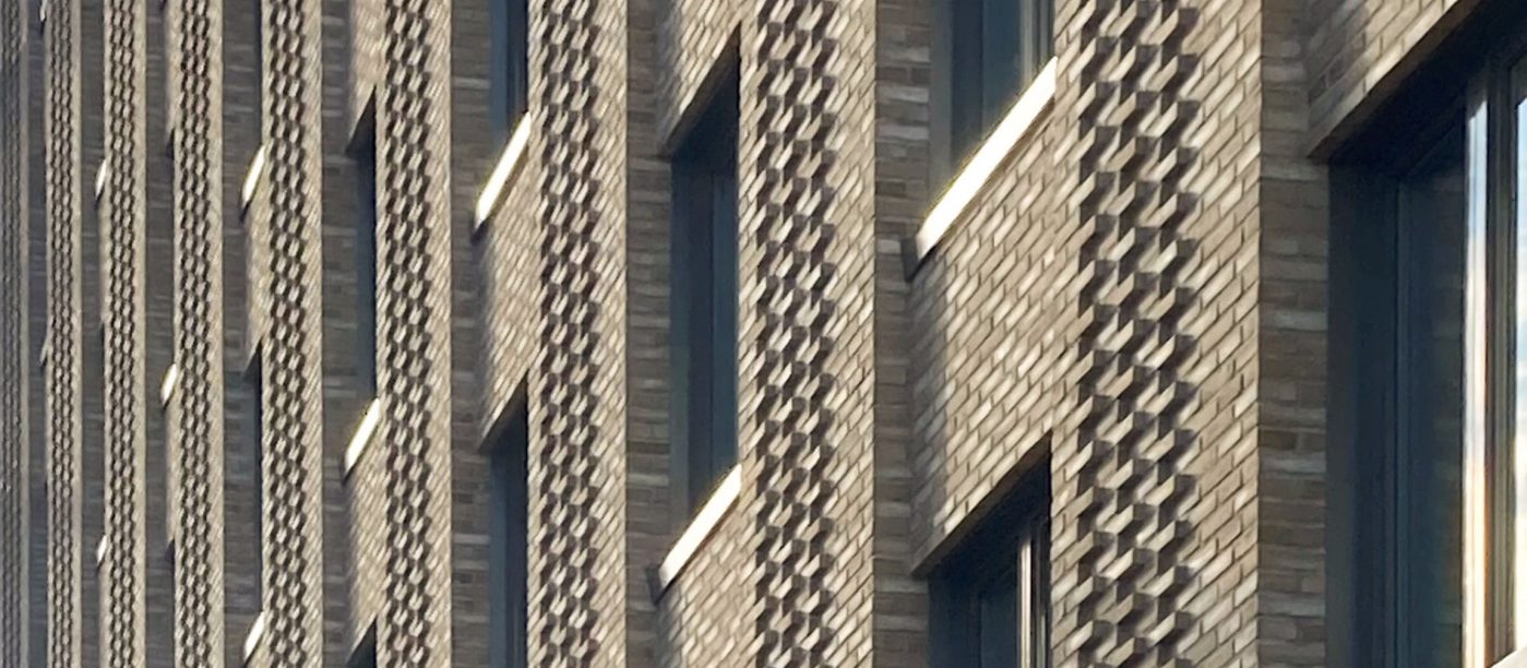 Teglstein: EW2134 White Gobi | Studenterboliger Lillestrøm, Norge