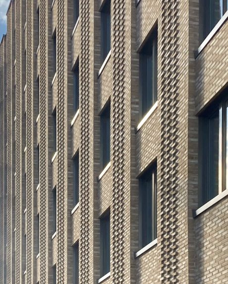 Teglstein: EW2134 White Gobi | Studenterboliger Lillestrøm, Norge