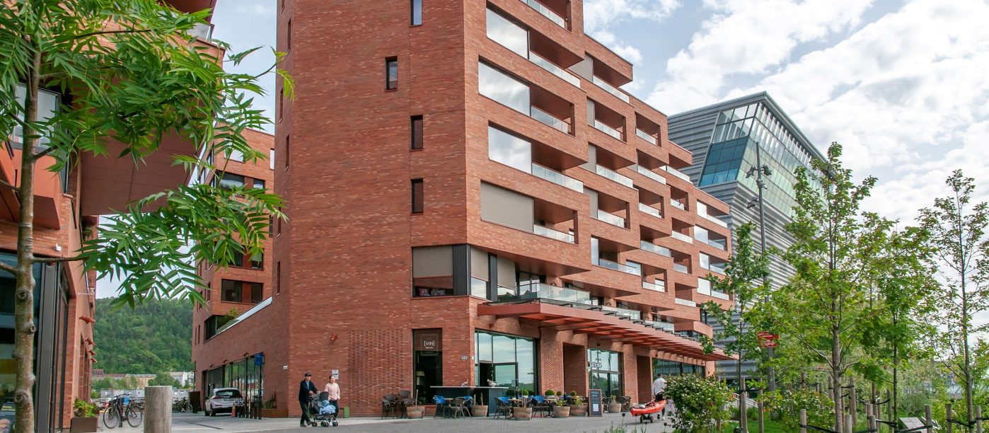 Teglstein: Munch Brygge