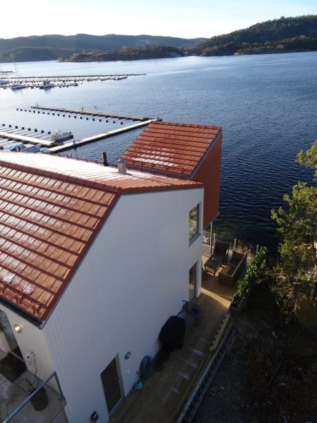 Facade cladding: Actua Naturrød | Gylteveien 4, Norway