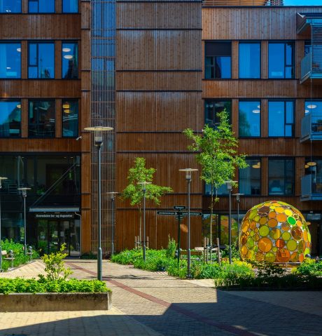 Brick: EW2783 Royal Night | Pavers: Euroton Brons Wasserstricht - Gala Wasserstricht - Incana Wasserstricht Argenti | Kverndalen