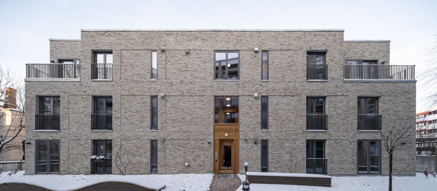 Teglstein: St. Ives Cream Blended | Grönnegata 6, Homansbyen