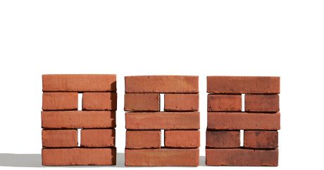 Teglstein: EW2207  Rød - EW2285 Jernrød - EW0466 Kobber