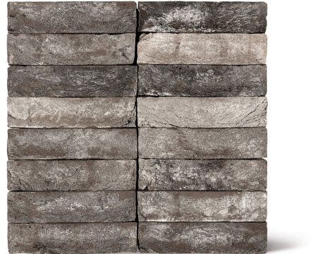 Facade Brick, Pagus Grijs Zwart