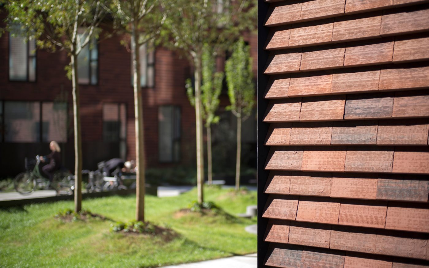 Apartment Building at Christianshavn, Copenhagen, Cladding tile, Urban - Christianshavn